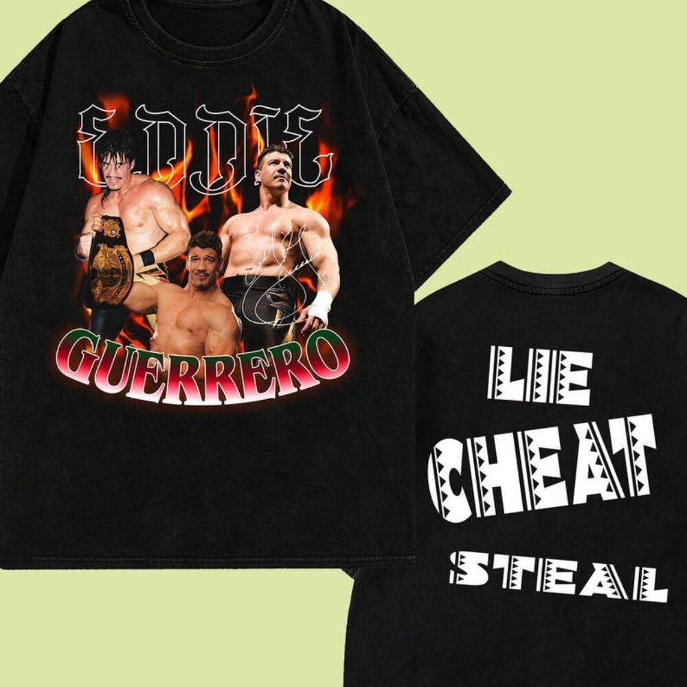 Eddie Guerrero Vintage Style Wrestling Shirt